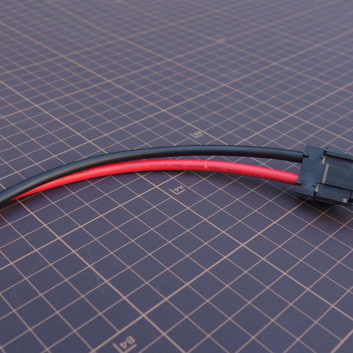 2-pin Power Cable Harness Compatible with Whelen Cencom Gold Siren/Light Control Unit Molex Plug 10awg