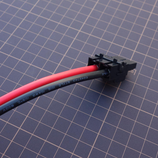 2-pin Power Cable Harness Compatible with Whelen Cencom Gold Siren/Light Control Unit Molex Plug 10awg