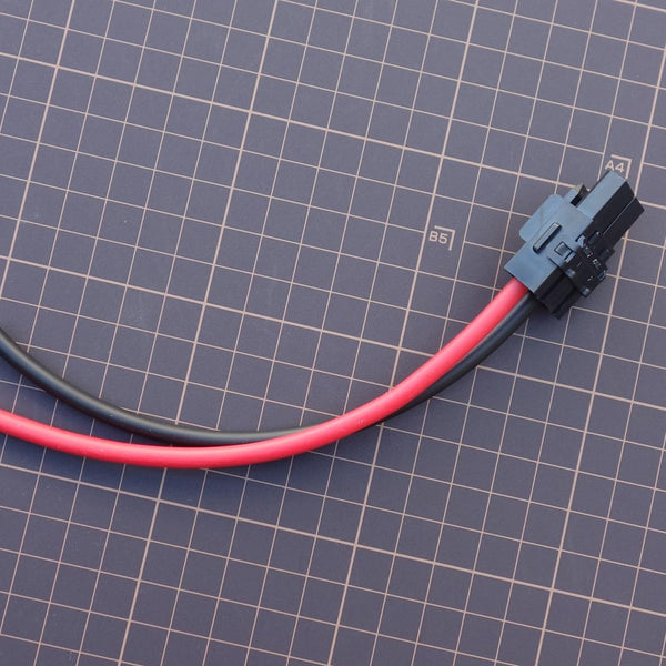 2-pin Power Cable Harness Compatible with Whelen Cencom Gold Siren/Light Control Unit Molex Plug 10awg