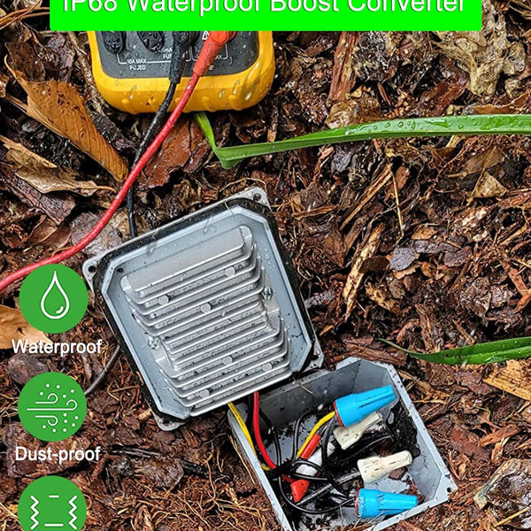 12V to 48V Boost Converter 12 Volt to 48V 288W 6A Step Up Converter Voltage Regulator for Golf Carts, Club Car, Solar System, RV, LED Lights