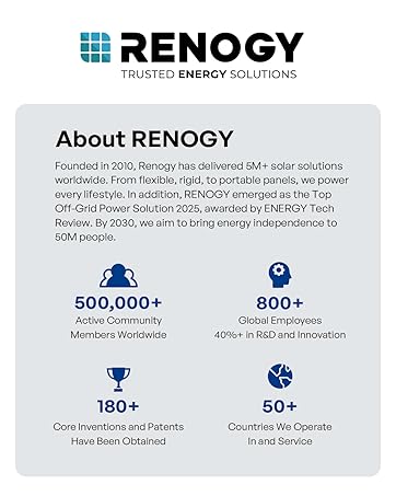 Renogy ShadowFlux™ RV Solution Solar Panel Kit 2.56kWh, 2PCS 200W ShadowFlux Solar Panel, Rover 40A MPPT Charge Controller, 12V 200Ah Battery with Bluetooth &Self-Heating, 2000W Inverter, One Core